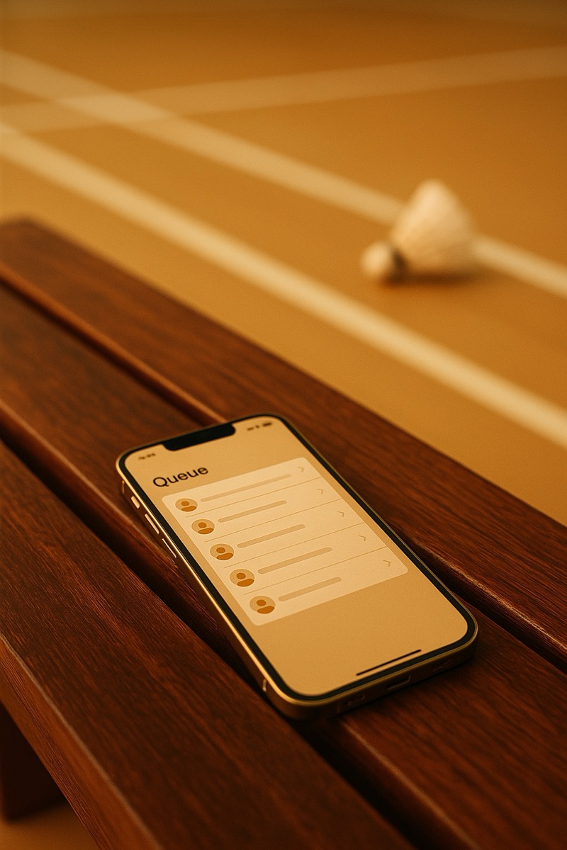 Choyens app showing the live match queue