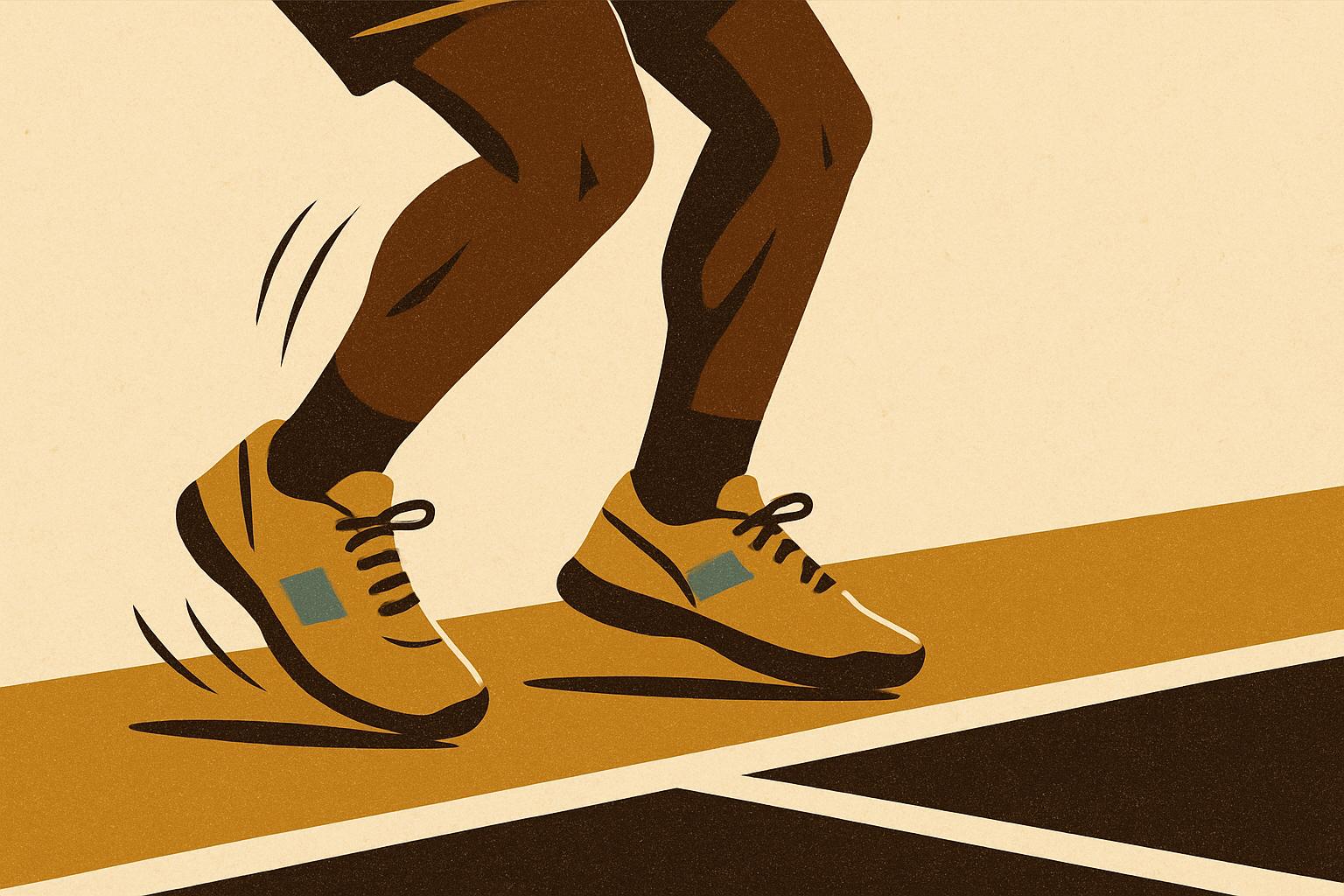 Footwork & the Split-Step illustration